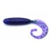 Силіконка для риби, Taipan Vibe-Shot, 2,5 дюйми, 8шт/уп, колір №04 Violet